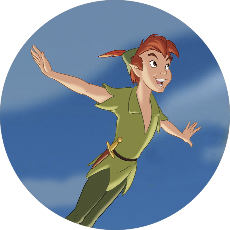 Peter Pan der flyver