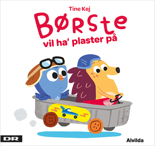 Forside til bogen Minisjang - Børste vil ha' plaster på