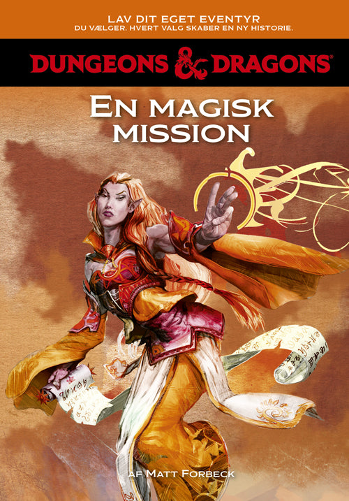 Forside til bogen Dungeons & Dragons - Lav dit eget eventyr: En magisk mission