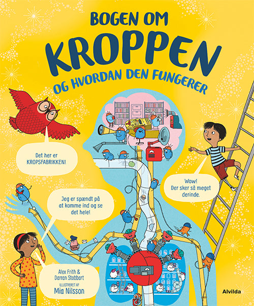 Forside til bogen Bogen om kroppen - og hvordan den fungerer