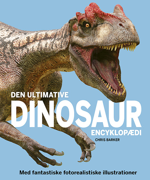 Forside til bogen Den ultimative dinosaur-encyklopædi