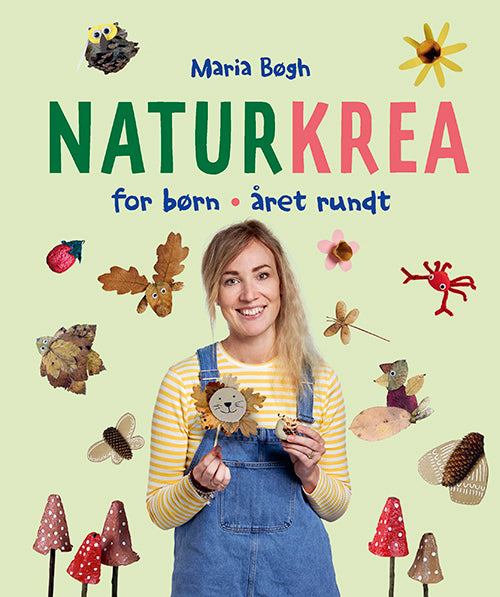 Forside til bogen Naturkrea for børn - Året rundt