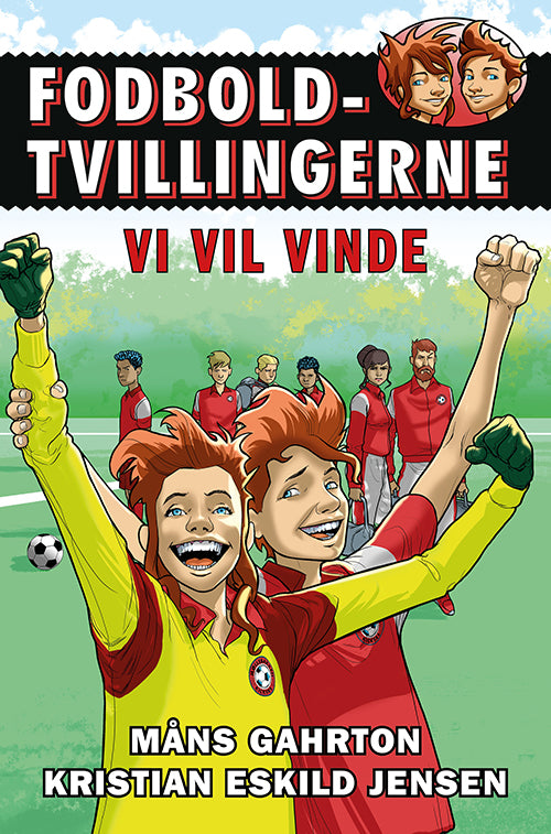 Forside til bogen Fodboldtvillingerne 9: Vi vil vinde