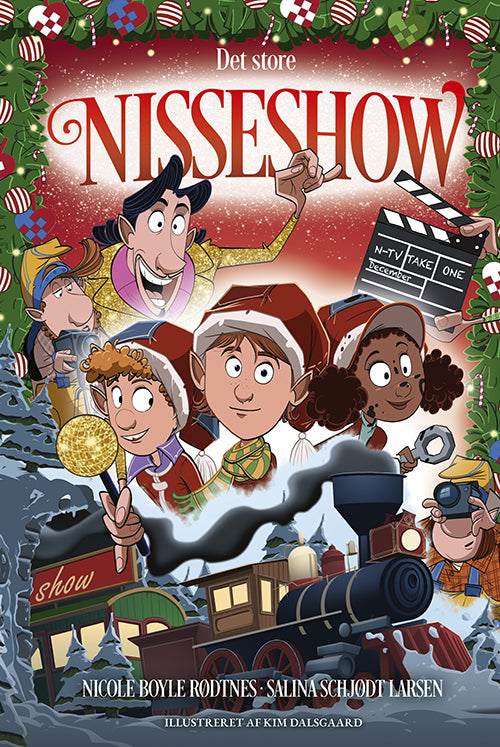 Forside til bogen Det store nisseshow