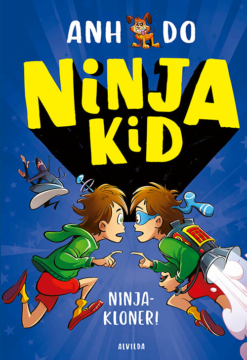 Forside til bogen Ninja Kid 5: Ninjakloner!