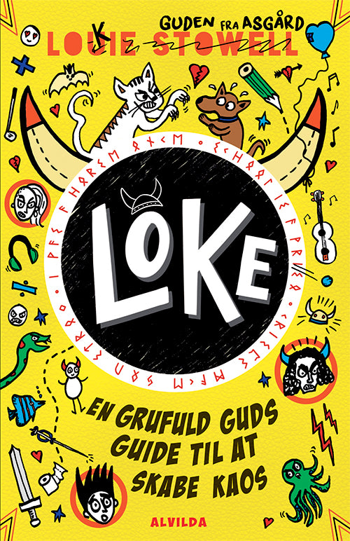 Forside til bogen "Loke 5: En grufuld guds guide til at skabe kaos"