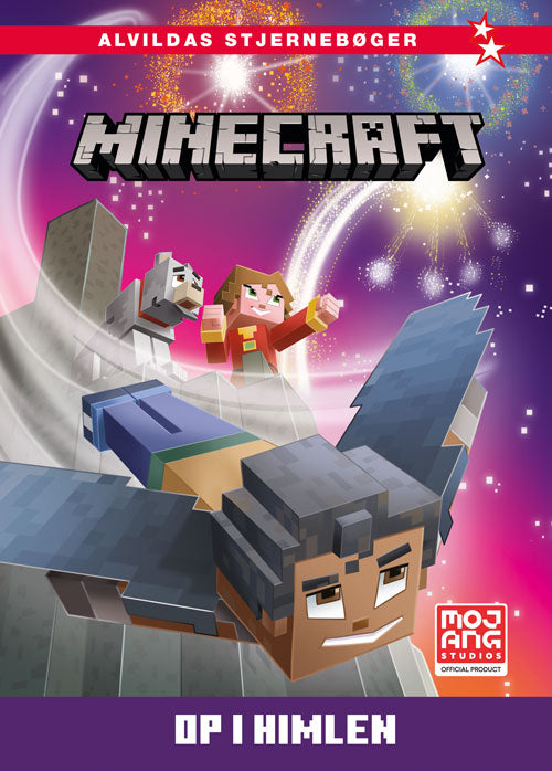 Forside til bogen Minecraft - Op i himlen