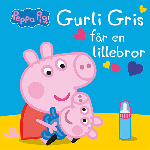 Forside til bogen Peppa Pig - Gurli Gris får en lillebror