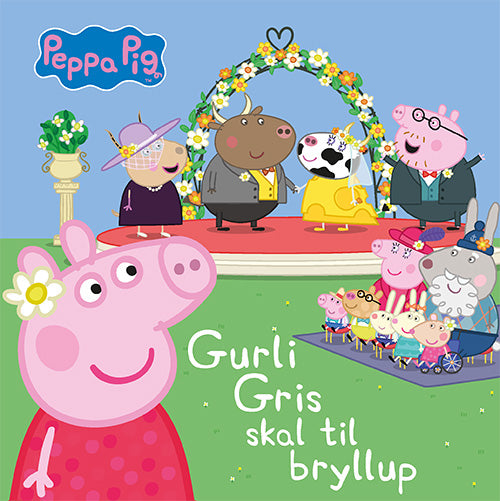 Forside til bogen Peppa Pig - Gurli Gris skal til bryllup