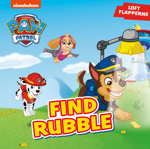 Forside til bogen Paw Patrol - Find Rubble - Løft flapperne