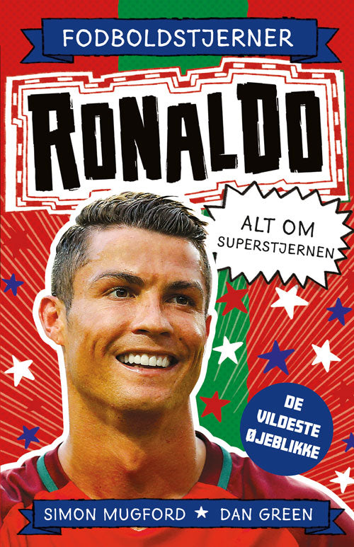 Forside til bogen Fodboldstjerner - Ronaldo - Alt om superstjernen (de vildeste øjeblikke)