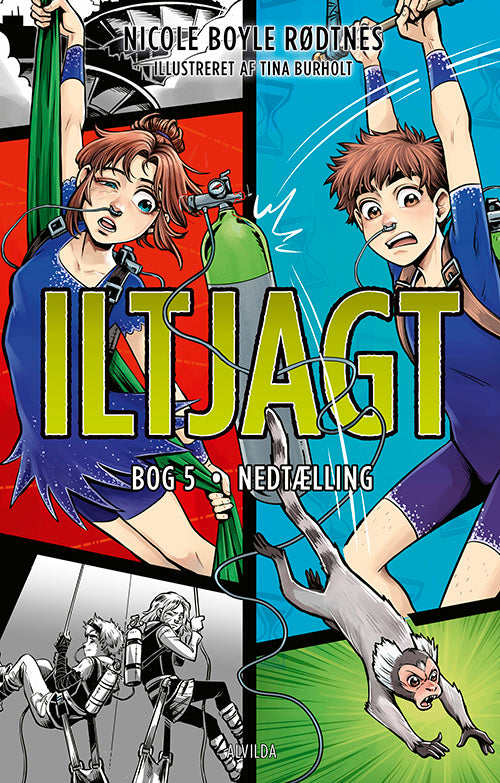 Forside til bogen Iltjagt 5: Nedtælling