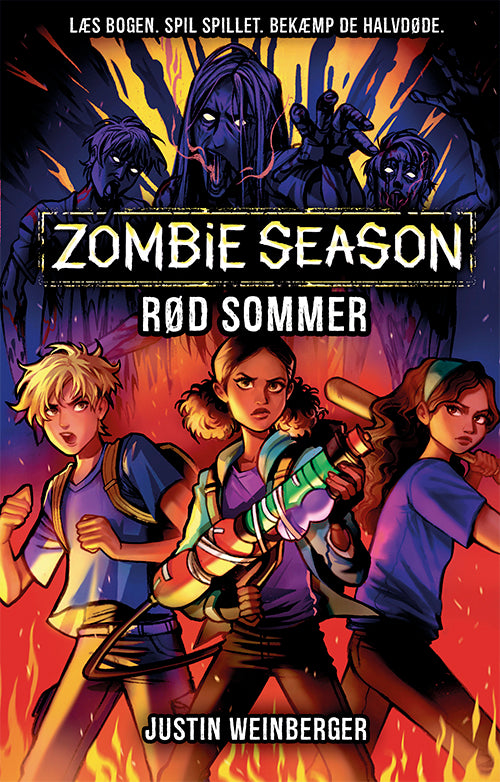 Forside til bogen Zombie Season 1: Rød sommer