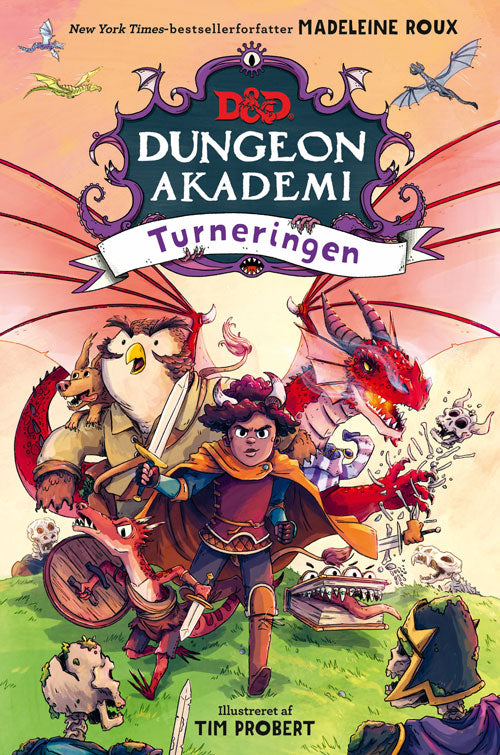 Forside til bogen Dungeons & Dragons - Dungeon Akademi 2: Turneringen
