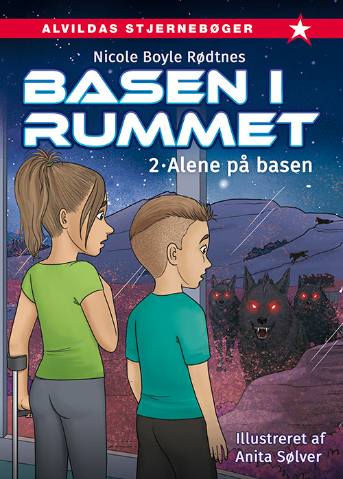 Forside til bogen Basen i rummet 2: Alene på basen