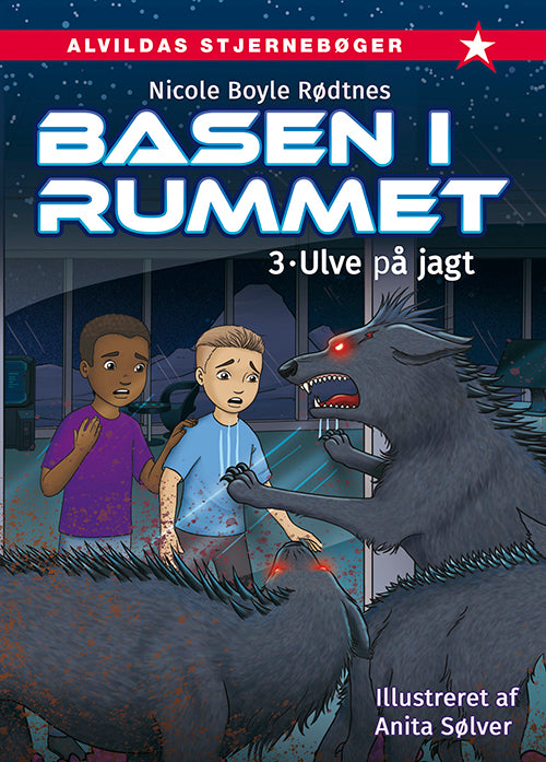 Forside til bogen Basen i rummet 3: Ulve på jagt