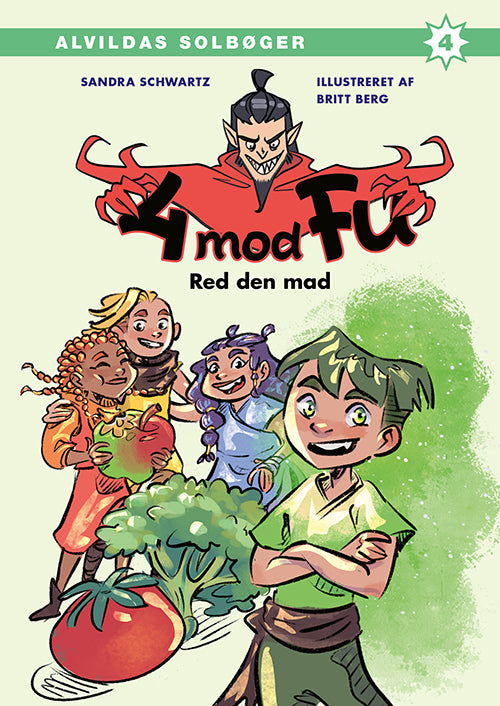 Forside til bogen 4 mod Fu: Red den mad