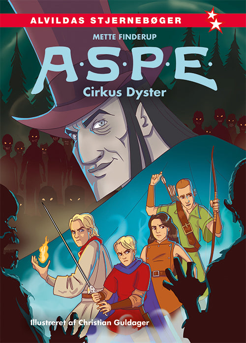 Forside til bogen A.S.P.E.: Cirkus Dyster