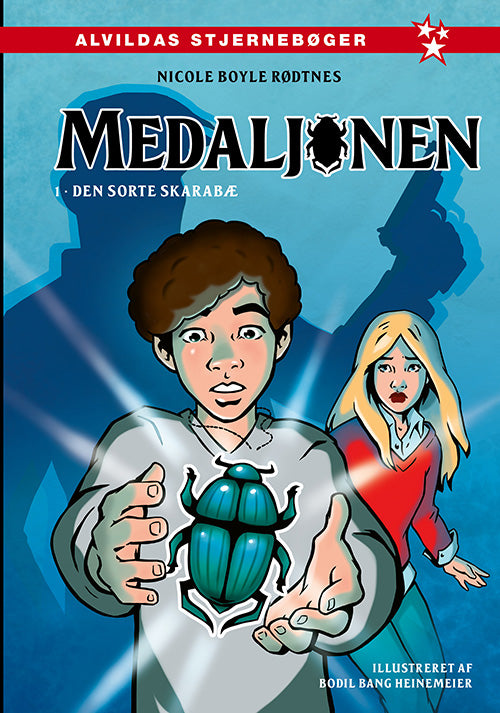 Forside til bogen Medaljonen 1: Den sorte skarabæ