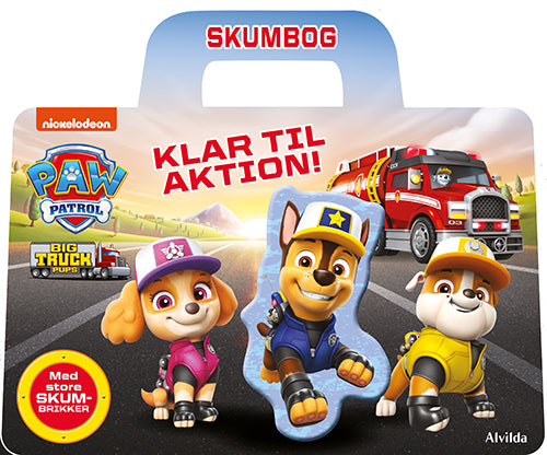 Forside til bogen Paw Patrol - Klar til aktion (skumbog med brikker)
