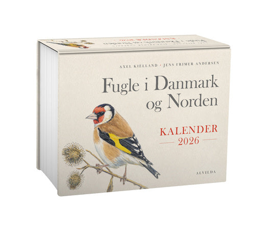 Foto af bordkalenderen Fugle i Danmark og Norden - Kalender 2026