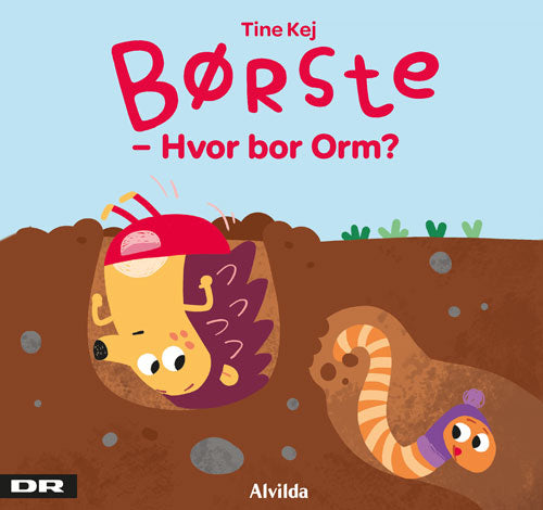 Forside til bogen Minisjang - Børste - Hvor bor Orm?
