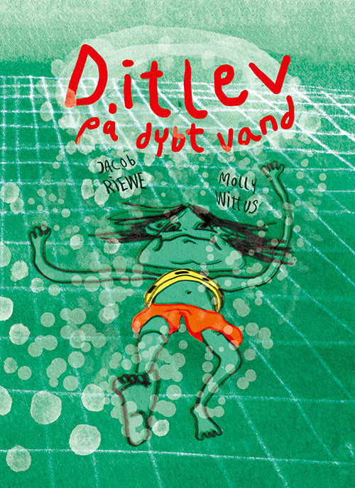 Forside til bogen Ditlev på dybt vand