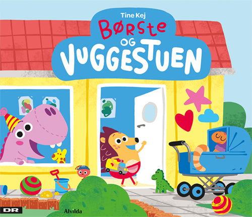 Forside til bogen "Minisjang - Børste og vuggestuen"