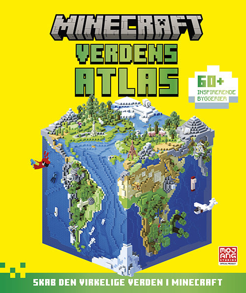Forside til bogen "Minecraft - Verdens-atlas"