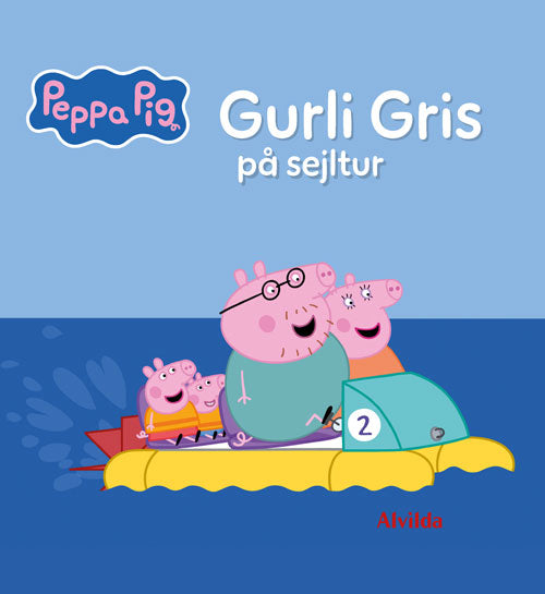 Forside til bogen "Peppa Pig - Gurli Gris på sejltur"