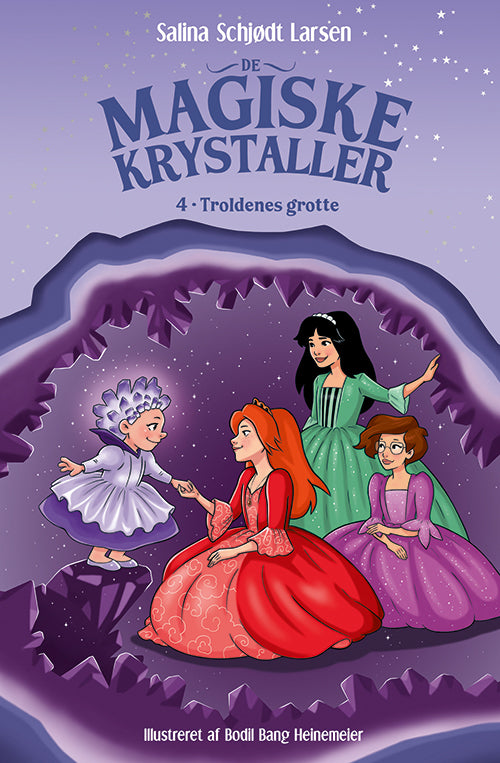 Forside til bogen "De magiske krystaller 4: Troldenes grotte"