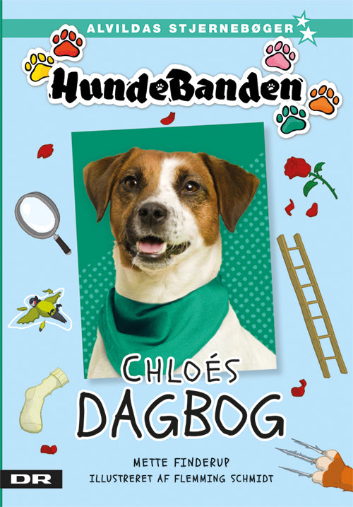 Forside til bogen "Ramasjang - HundeBanden 2: Chloés dagbog"