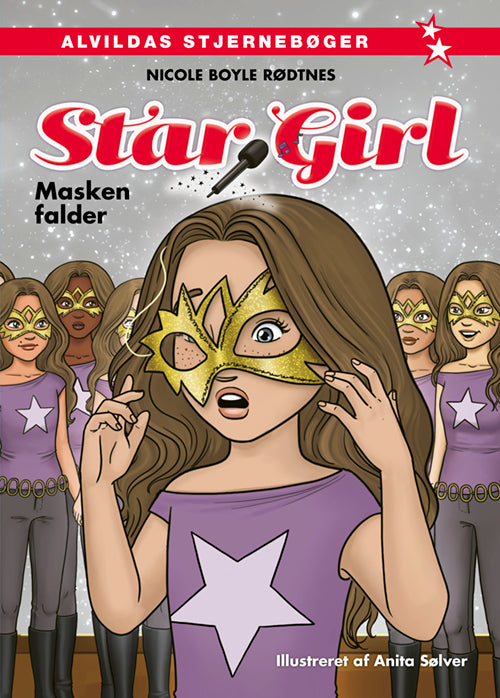 Forside til bogen "Star Girl 24: Masken falder"