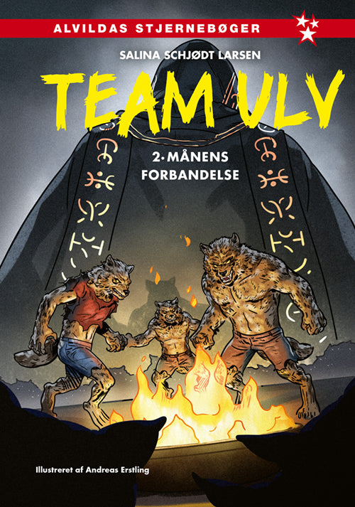 Forside til bogen "Team Ulv 2: Månens forbandelse"