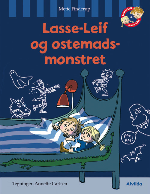 Forside til bogen Lasse-Leif og ostemadsmonstret