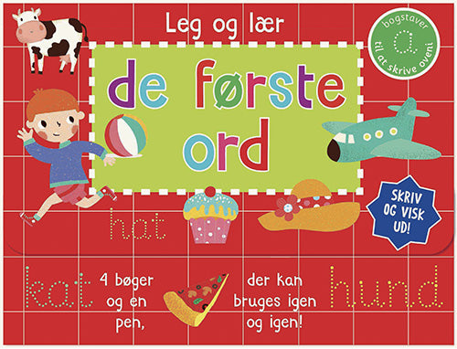 Forside til Skriv og visk ud - De første ord