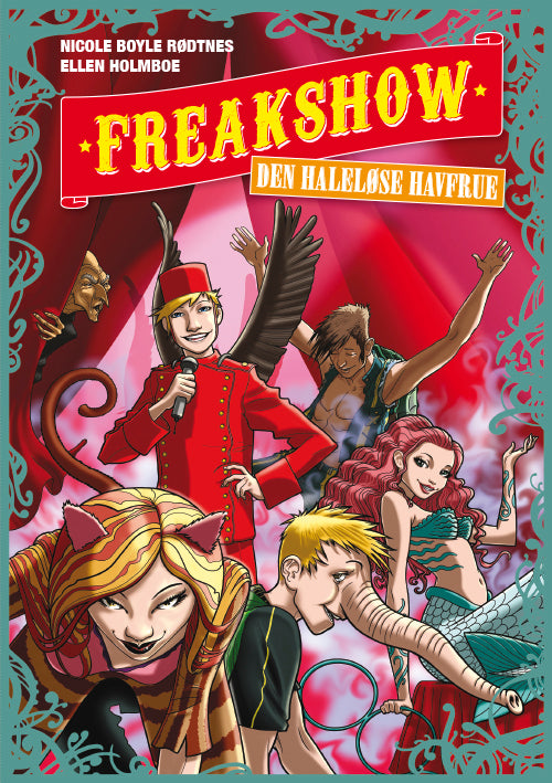 Forside til bogen Freakshow 3: Den haleløse havfrue