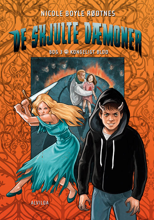 Forside til bogen De skjulte dæmoner 3: Kongeligt blod