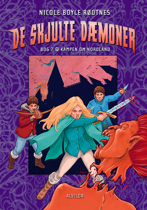 Forside til bogen De skjulte dæmoner 7: Kampen om Nordland