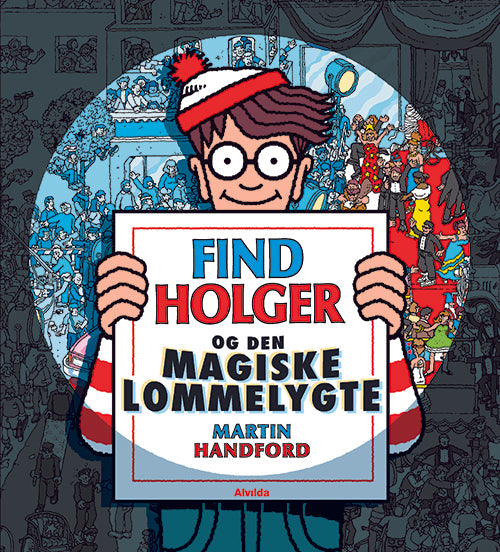 Forside til bogen Find Holger - og den magiske lommelygte