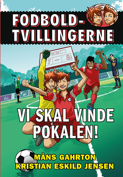 Forside til bogen Fodboldtvillingerne: Vi skal vinde pokalen! (5)