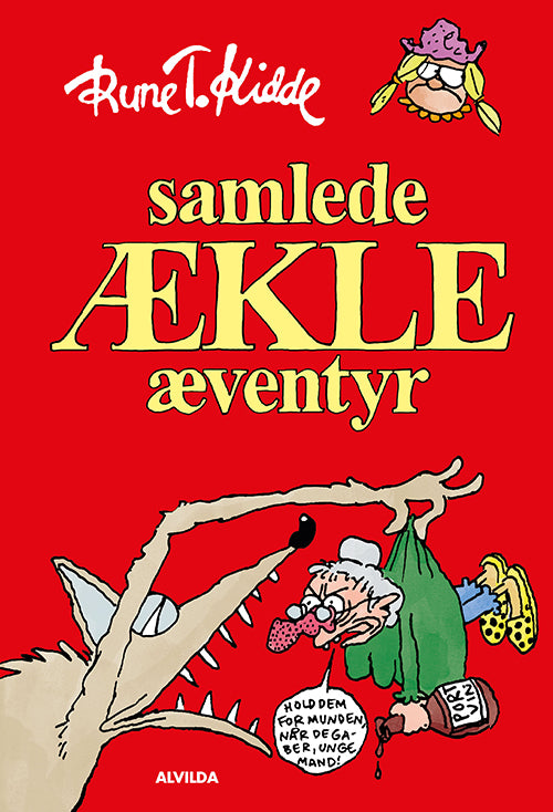 Forside til bogen Samlede ækle æventyr