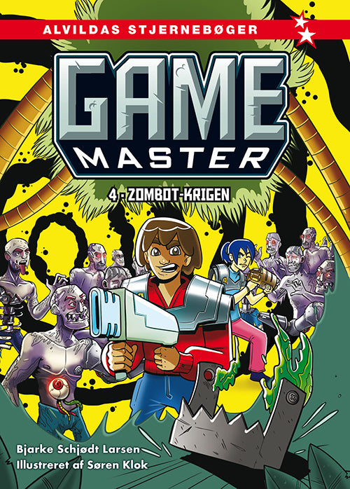 Forside til bogen Game Master 4: Zombot-krigen