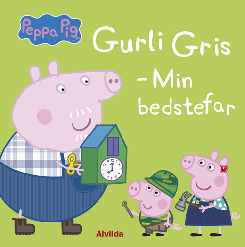 Forside til bogen Peppa Pig - Gurli Gris - Min bedstefar