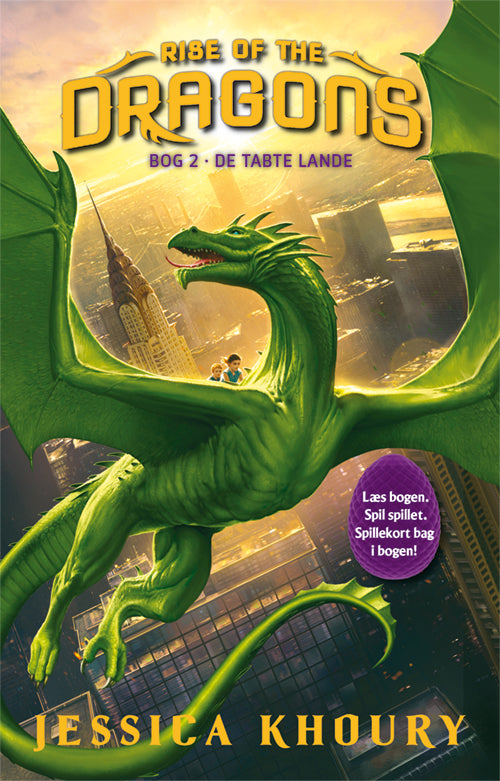 Forside til bogen Rise of the Dragons 2: De tabte lande