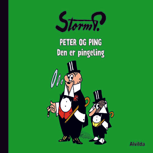 Forside til bogen Storm P. - Peter og Ping - Den er pingeling