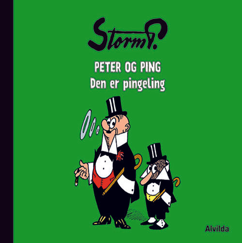 Forside til bogen Storm P. - Peter og Ping - Den er pingeling