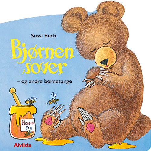 Forside til bogen Bjørnen sover - og andre børnesange
