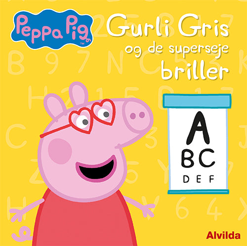 Forside til bogen Peppa Pig - Gurli Gris og de superseje briller