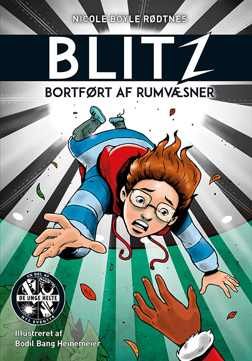 Forside til bogen Blitz 1: Bortført af rumvæsner